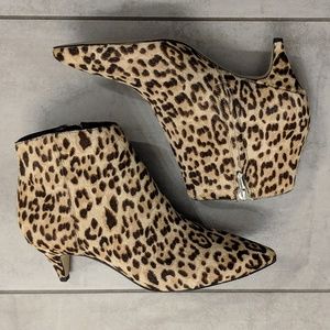 Sam Edelman Leopard Print Booties - 8M